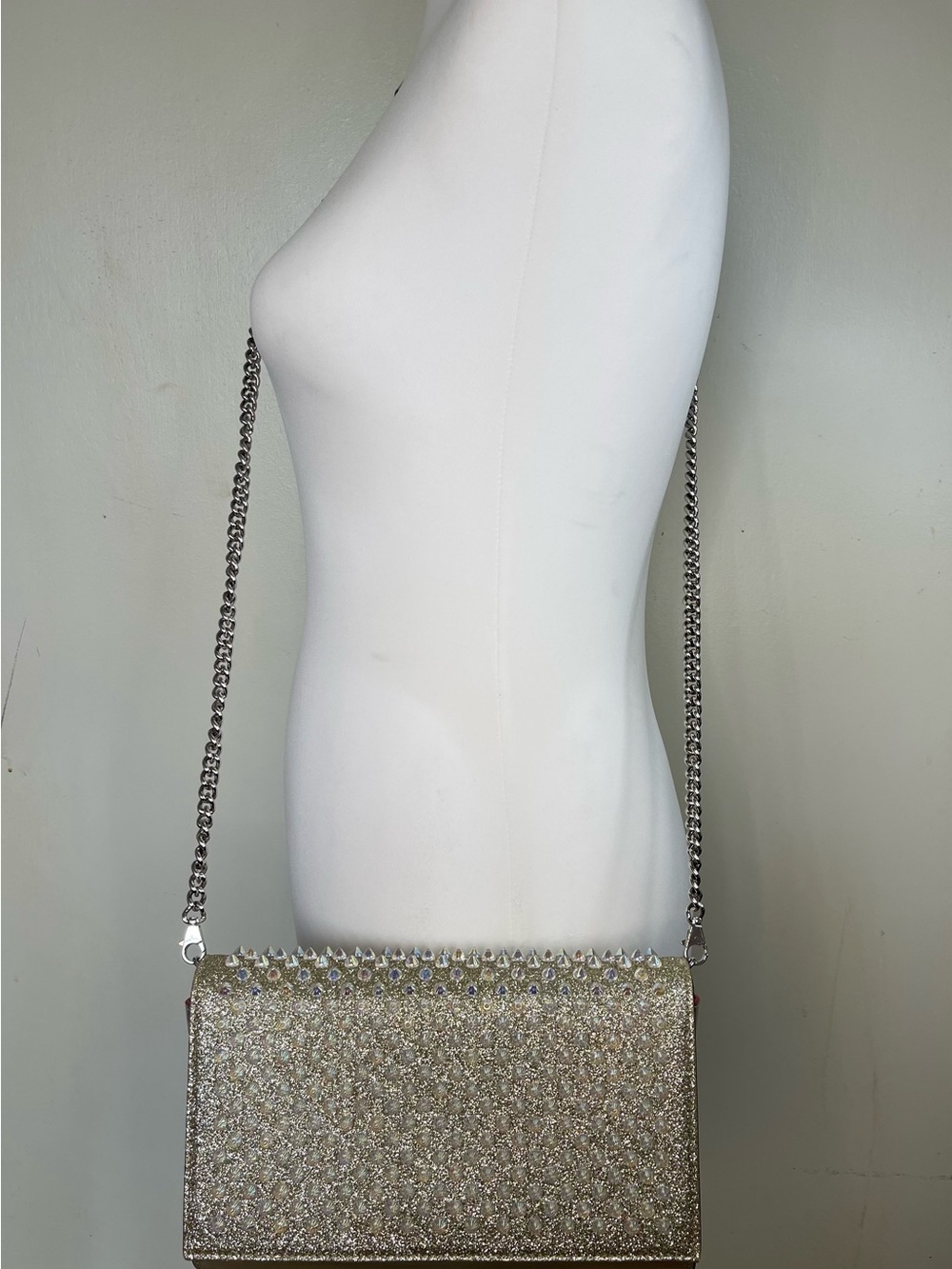 Christian Louboutin Paloma Clutch Crossbody Bag - Picture 16 of 16